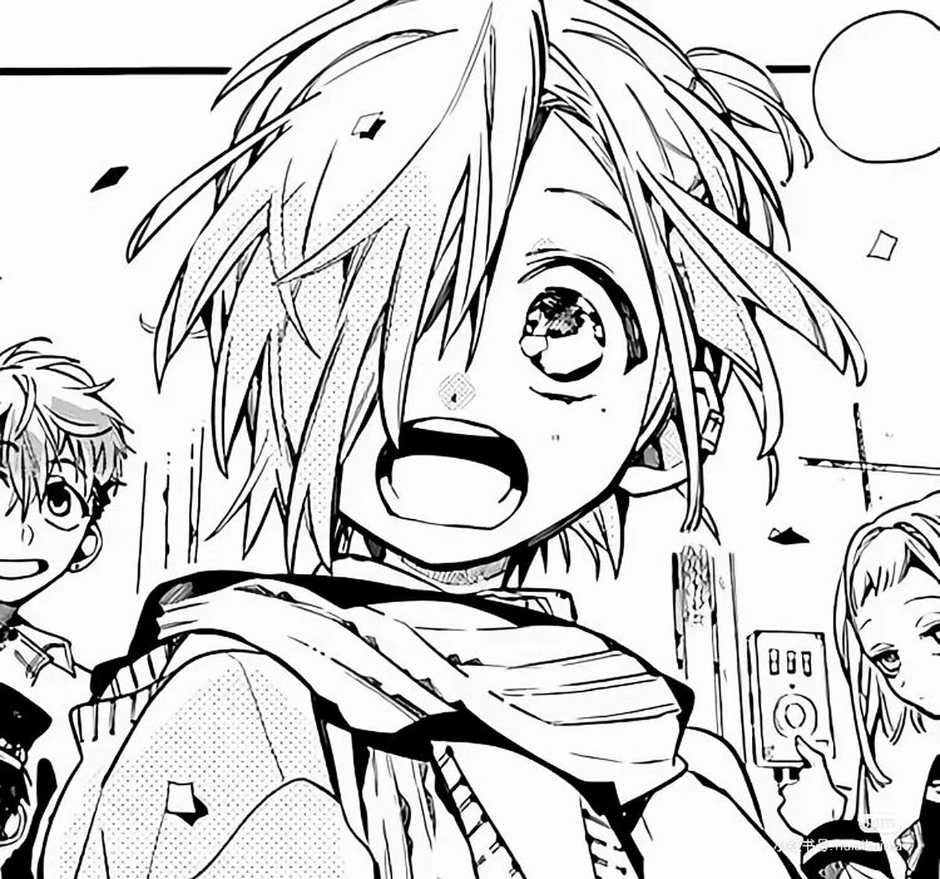 谁能不爱这么可爱的三叶呢?#地缚少年花子君#三叶惣助头像