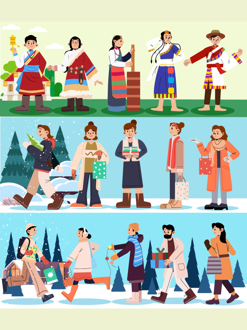 这种人物矢量素材都是来源【摄图网】,如果你想要高清高质量源文件