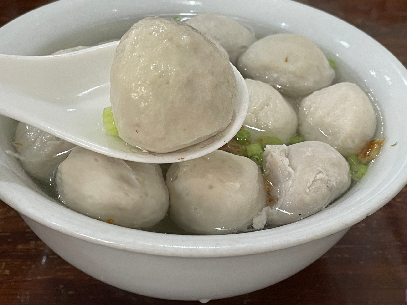 跑了一趟漳浦 不是饭点错过了鸭母达的美味 不过,朝阳大道的聿明肉圆