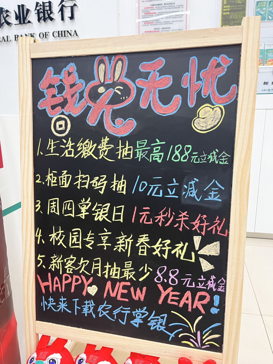 2023兔年银行保险,掌银,信用卡宣传板报 这次画了3个板报,借鉴了姐妹
