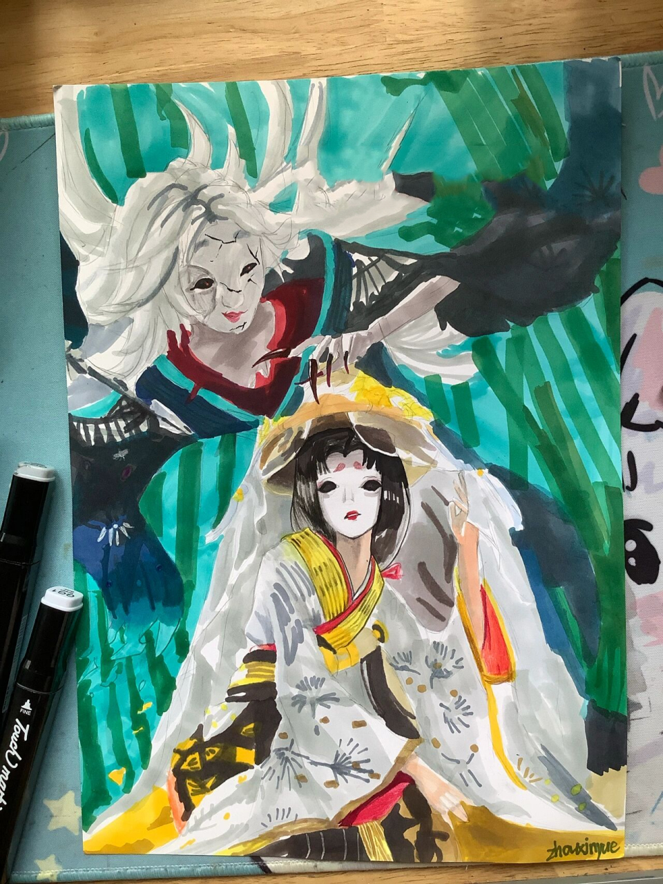 第五人格红蝶罗生门手绘 手绘 希望能有流量 不喜勿喷 谢谢