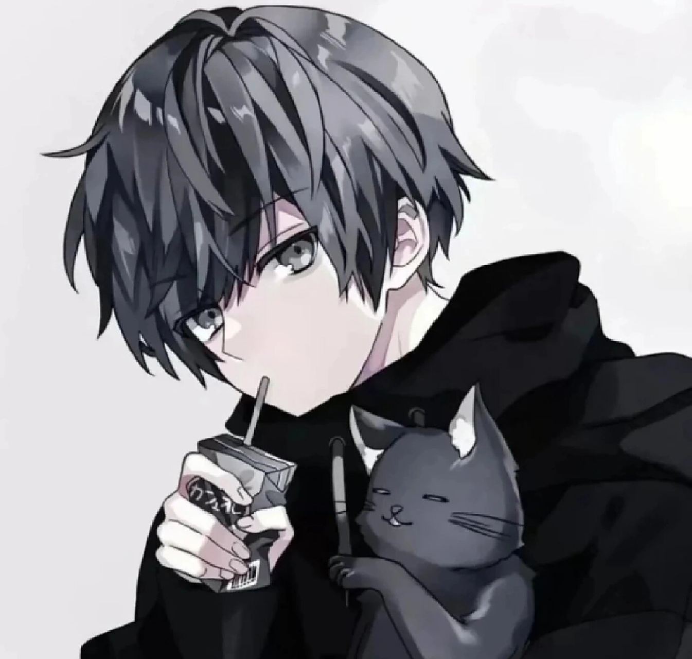 宝藏二次元动漫男头 黑色系> #二次元# #动漫头像# #男生帅气头像