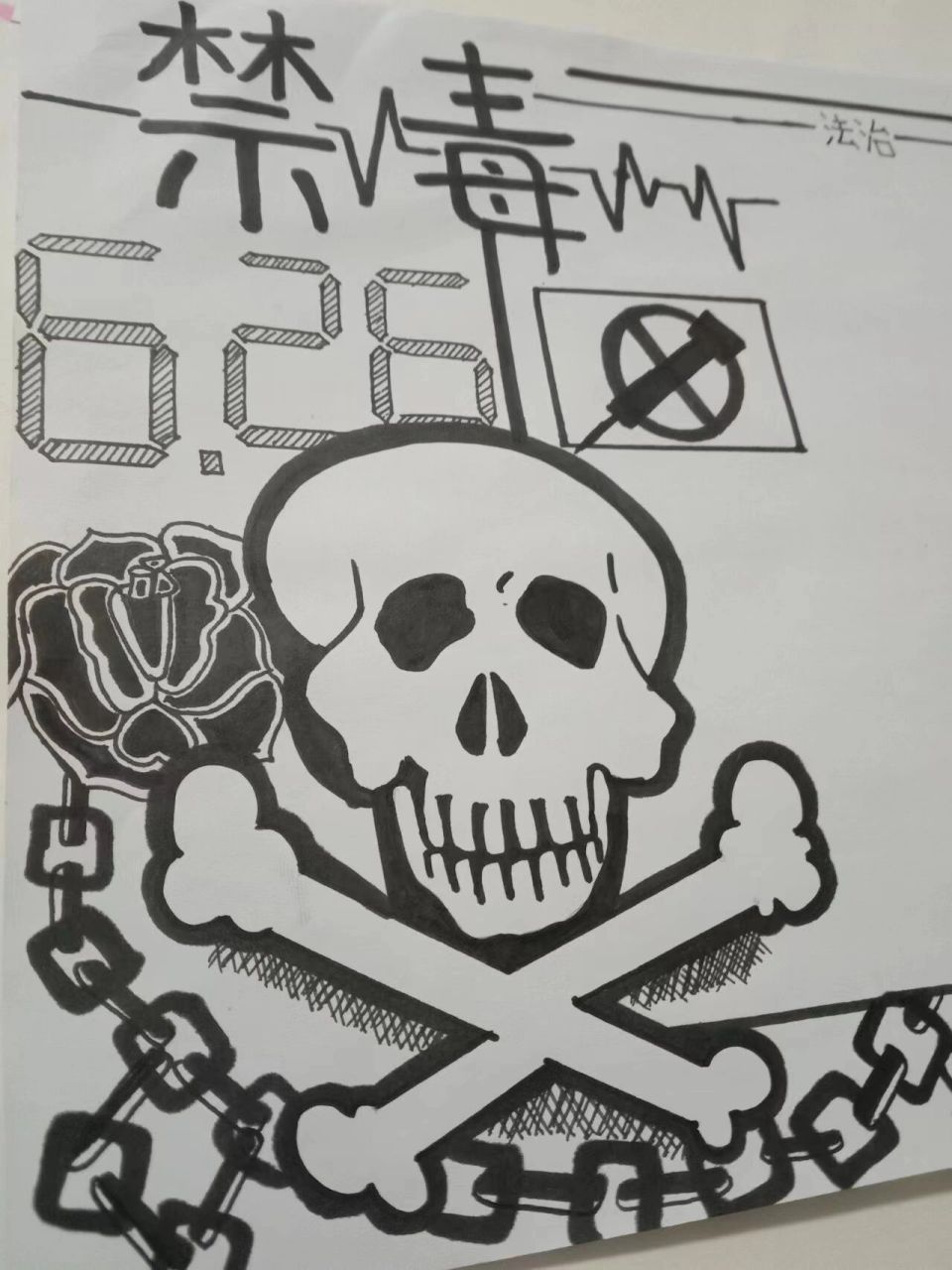 禁毒手抄报 《关于我画了一个多小时手抄报,最后却要交给老师这件事》