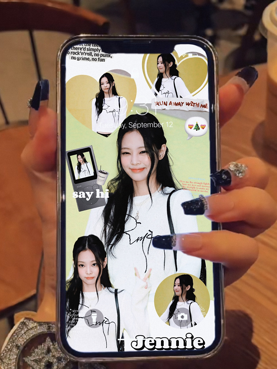 blackpink 四闺女个人拼贴壁纸分享 好久没发手机壁纸了 这不来了!