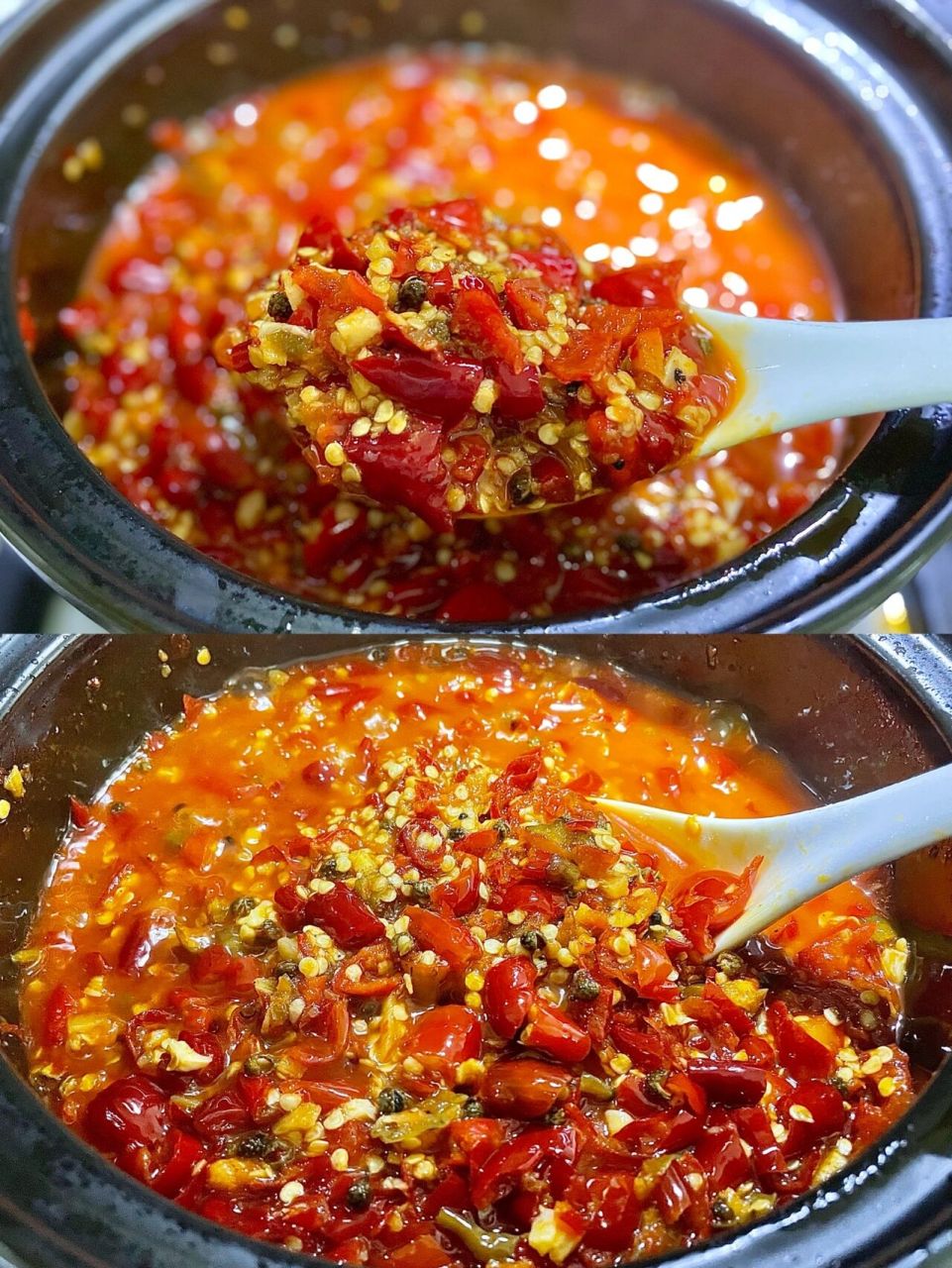 97秘制万能泡椒酱做法9215拌面拌粉都好绝 泡椒 9799灯笼椒