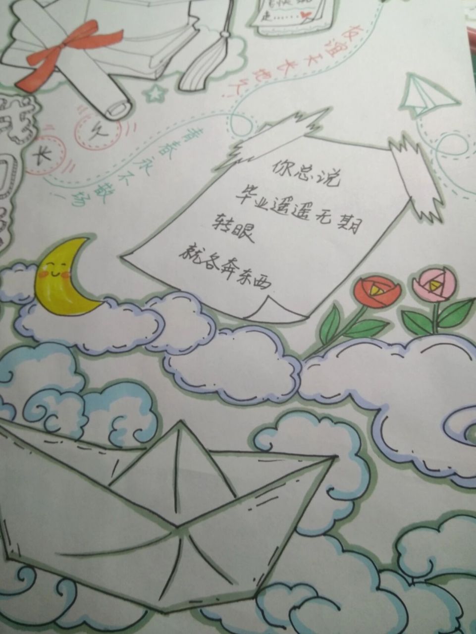 毕业季/成长纪念册(3) 毕业季/成长纪念册 很用心,画了很久哦 96