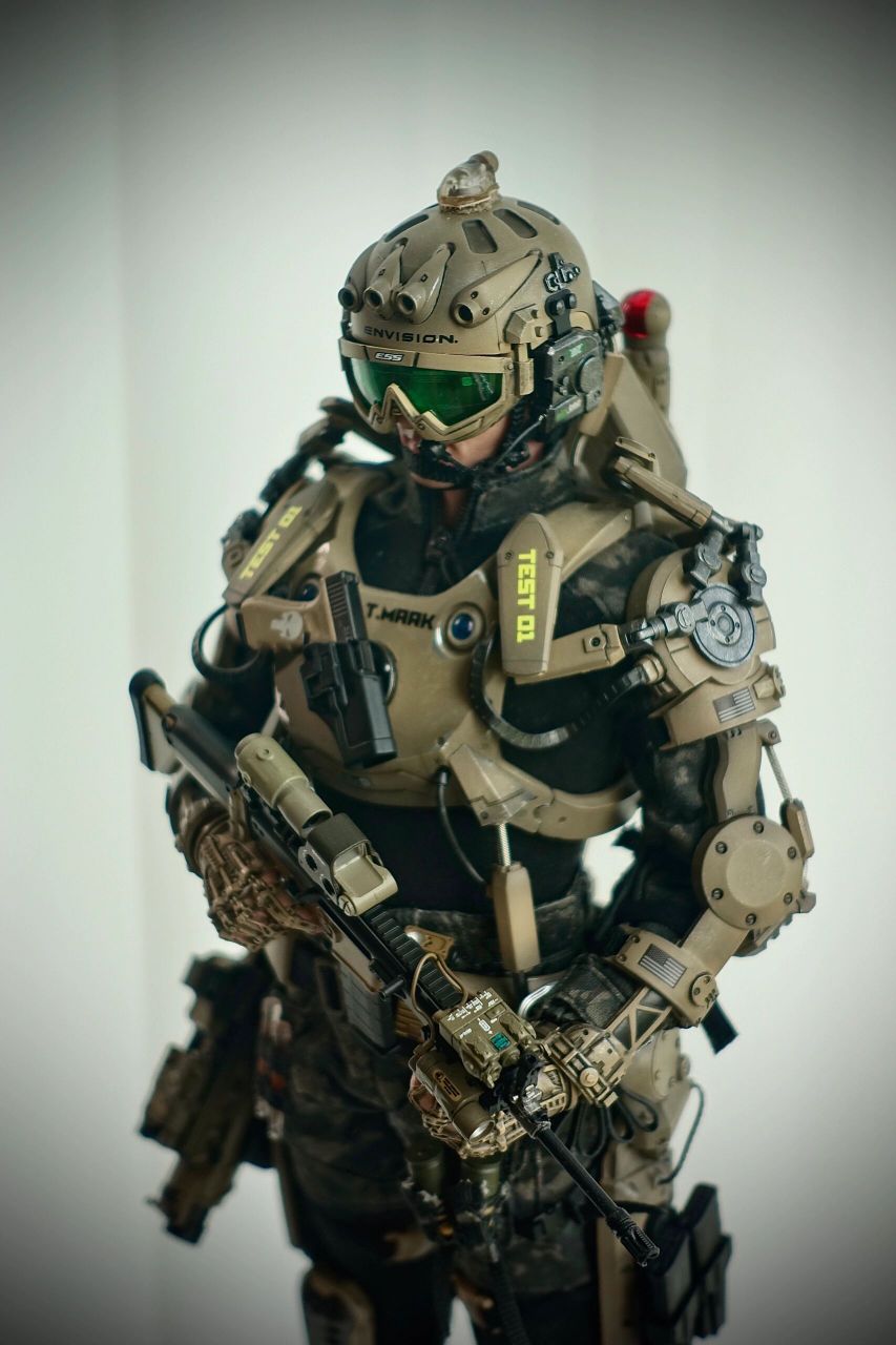 单兵外骨骼装甲服 soldierstory  单兵外骨骼装甲服 原型机-01