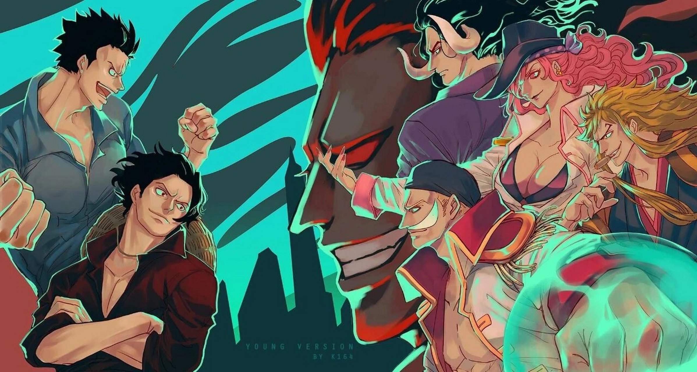 海贼王 神之谷之战 洛克斯海贼团vs罗杰海贼团船与海军英雄卡普