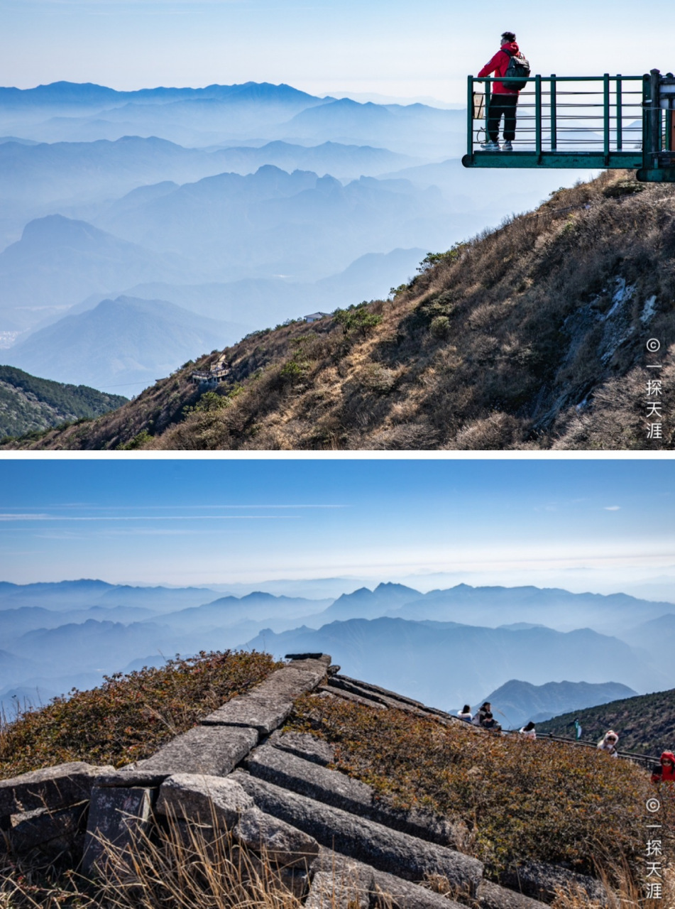 建宁山居云游记##三明山居暖冬节#   晴天的金铙山有多美!