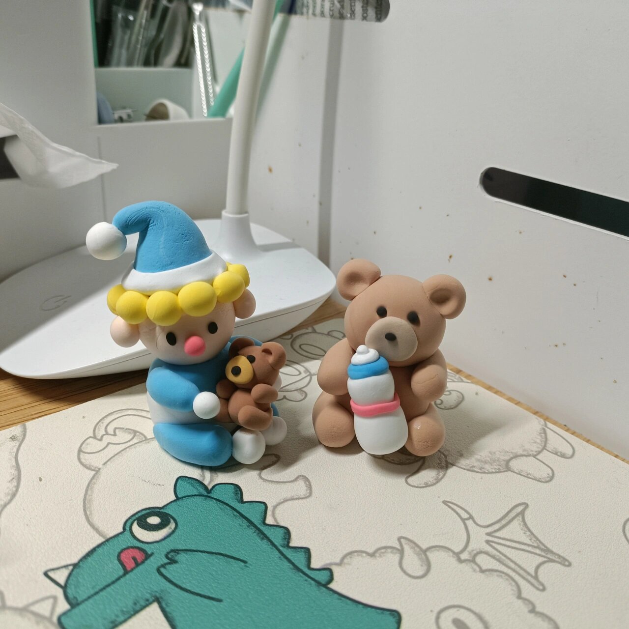 黏土教程‖可爱的小熊