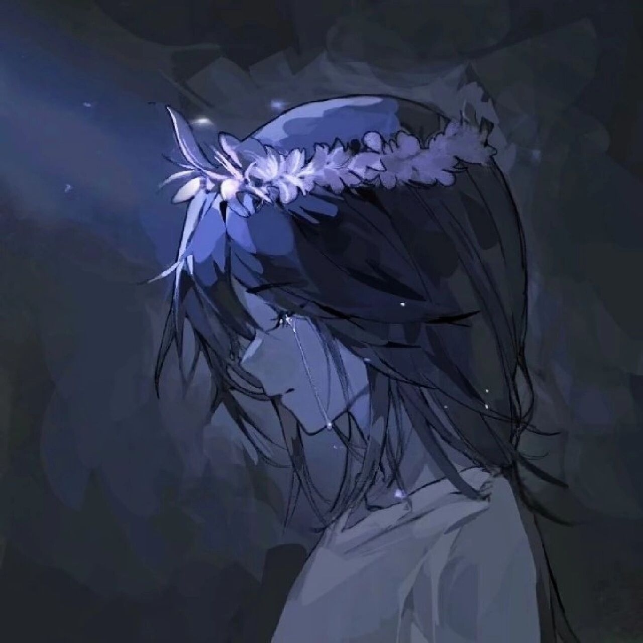 伤感头像 有人喜欢就会有人不喜欢,不可能做到让每个人喜欢,那就做