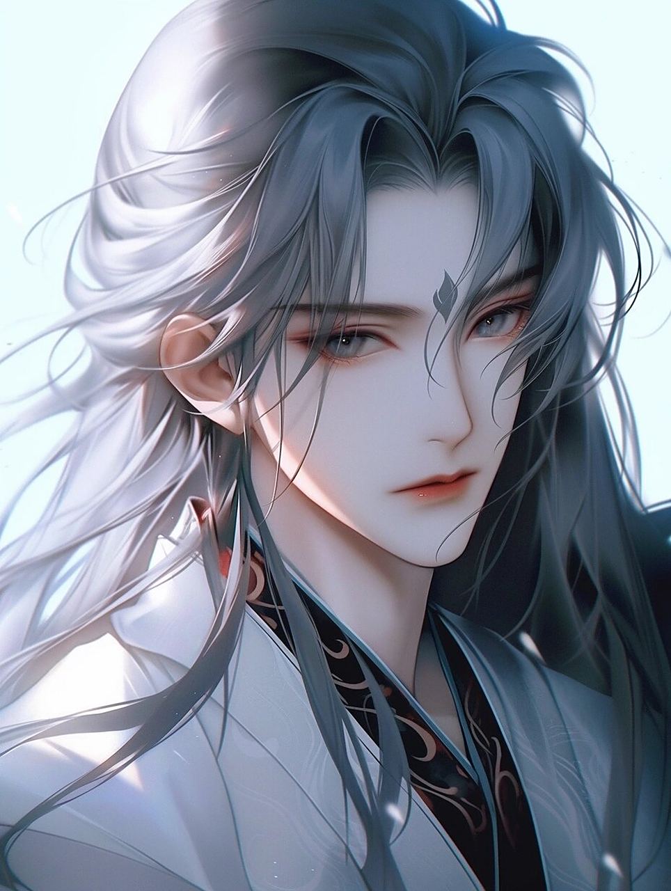 少侠·眉若远山眼似秋水|古风头像男生头像