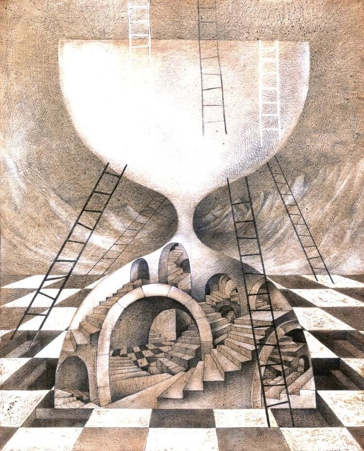 超强空间感的设计素描