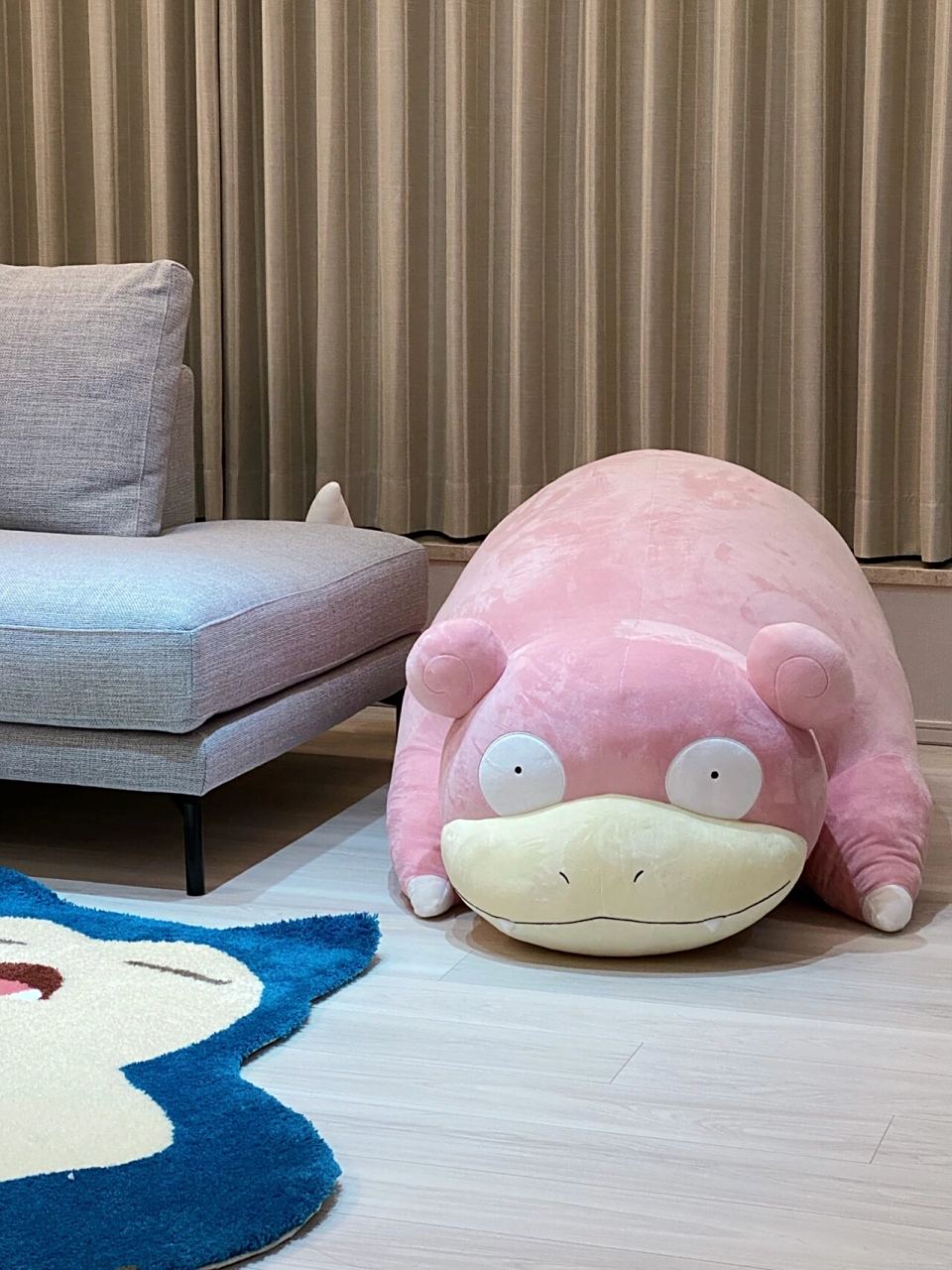 等身大呆呆兽07 材质超舒服! 累了还可以趴背上 卡比兽终于有个伴了