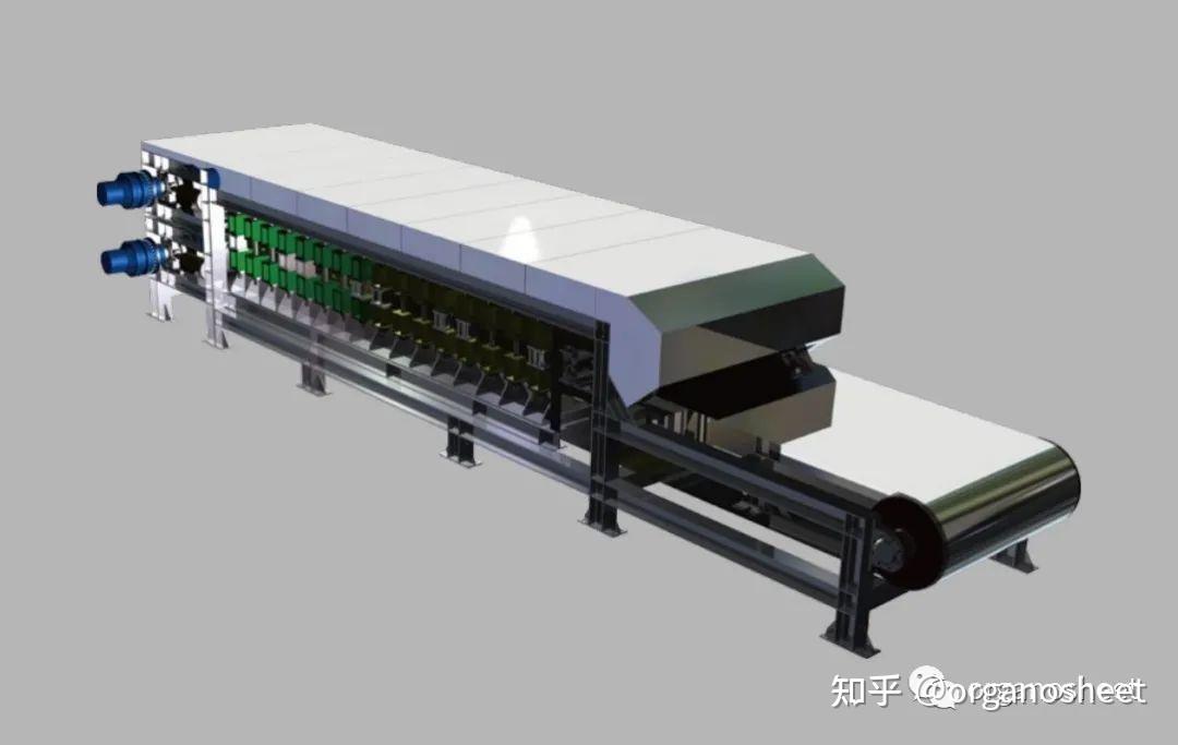 设备科普一文了解有机板生产设备①钢带压机介绍