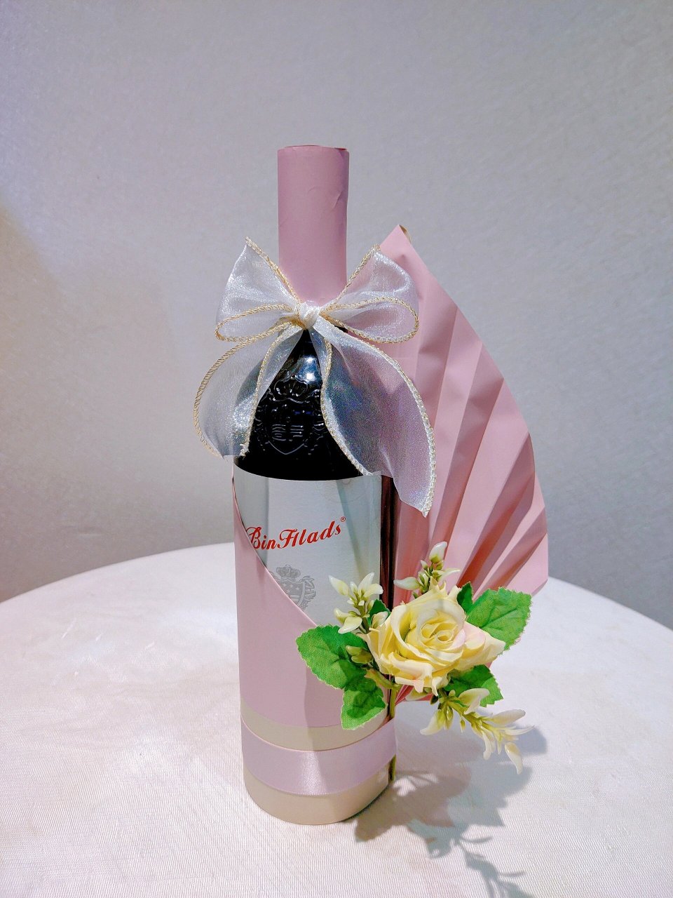 红酒花束|红酒花礼|漳州花店|红酒花瓶 红酒花艺 | 聚会伴手礼 |97