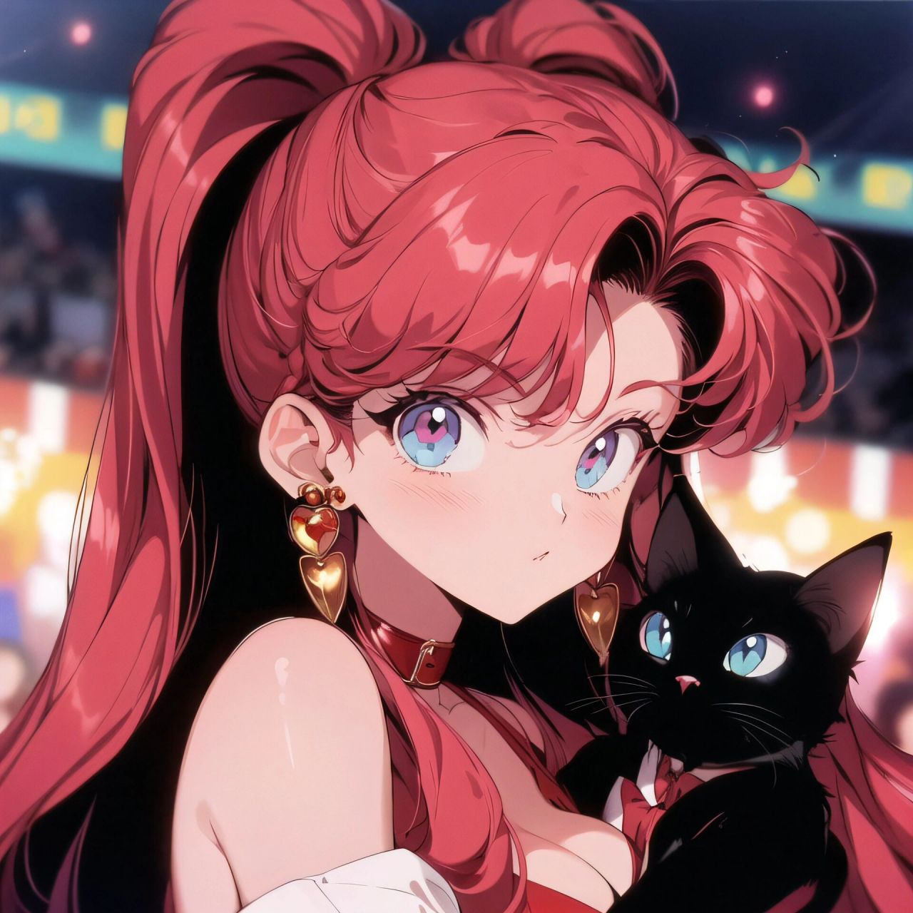 旧漫红色系女头