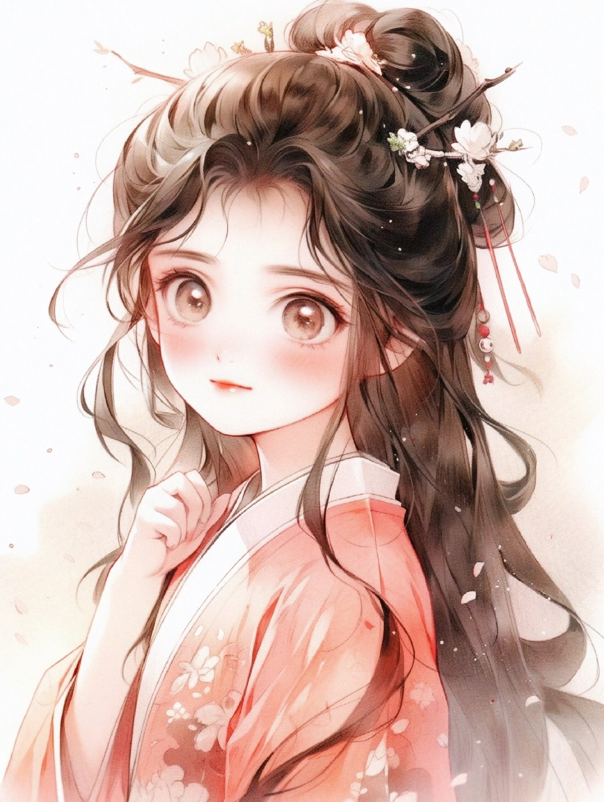 q版古风女生头像