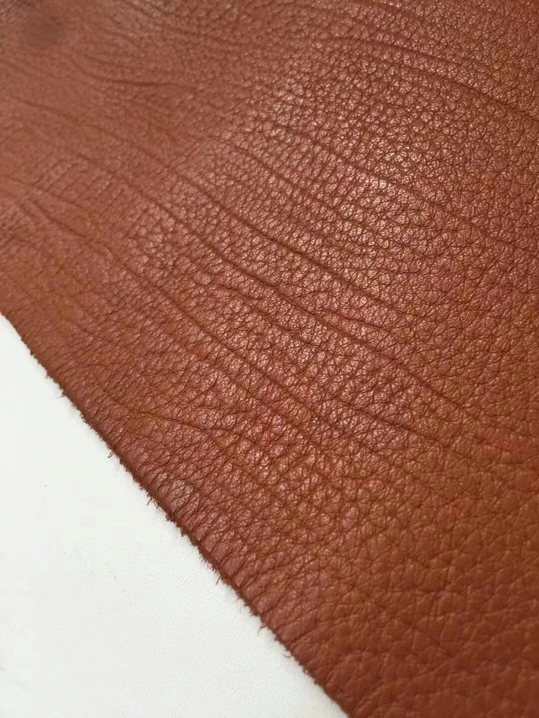 棕黄色北美野牛皮