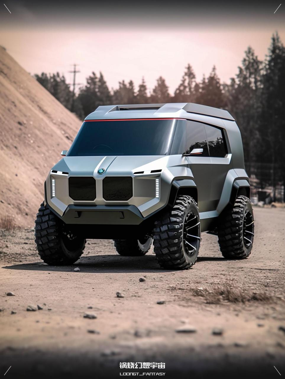 宝马混动越野b型房车 4x4.