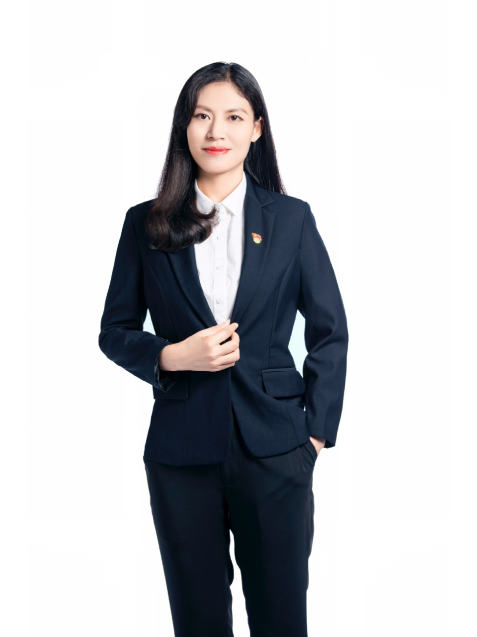 教师职业形象照 给优秀教师展览拍的照片        摄影师:牟海波