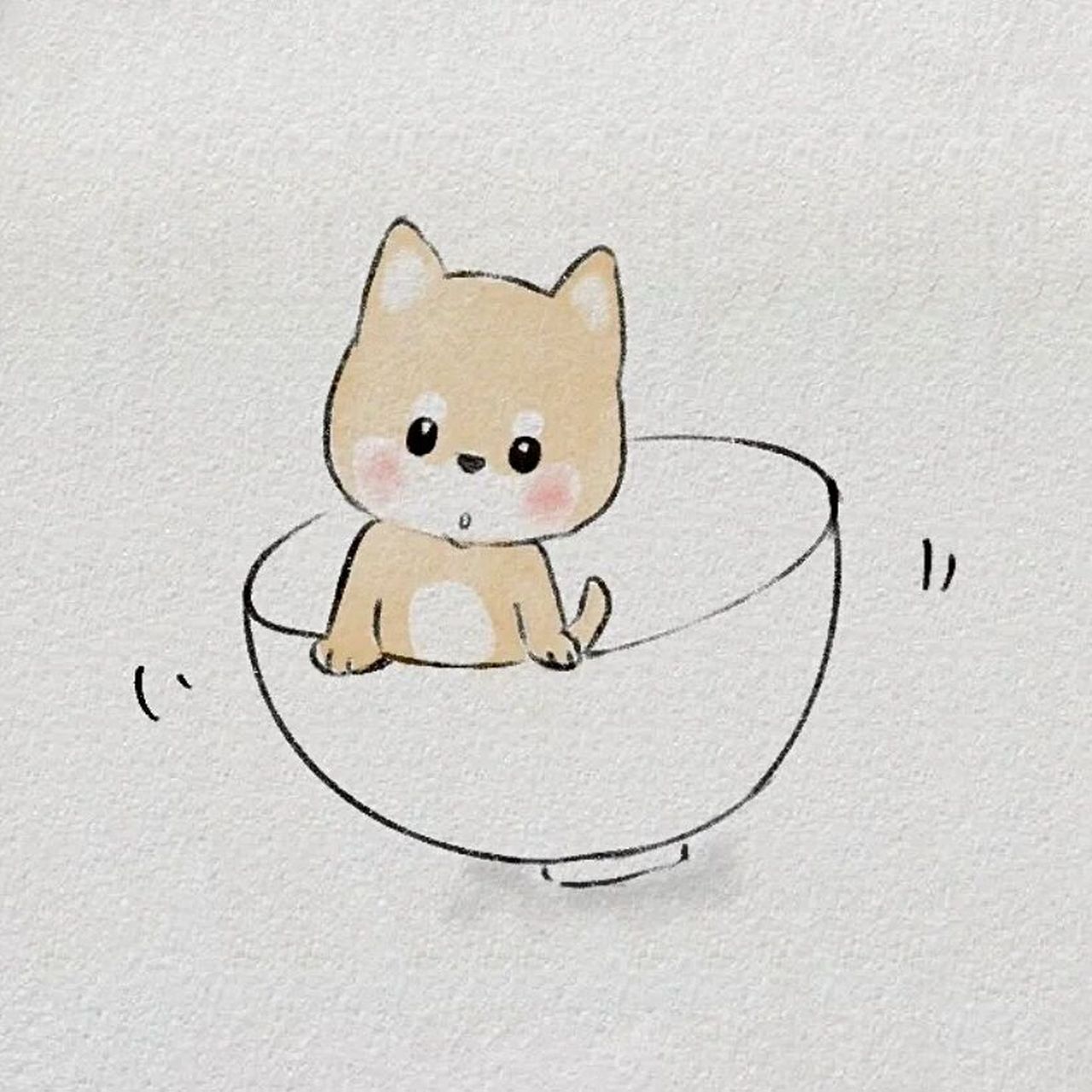 简笔画大全～ 狡猾的狐狸