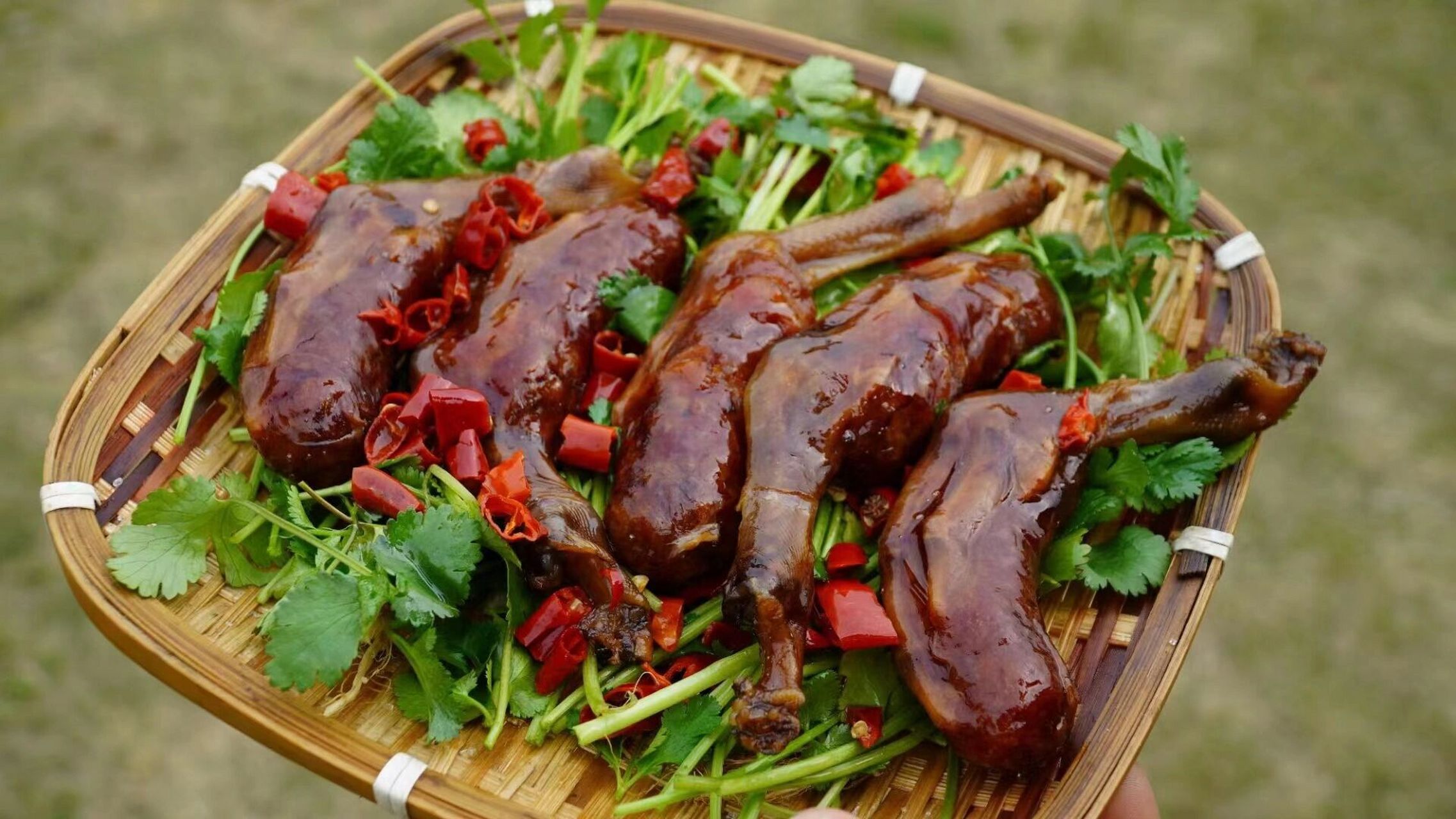 本地人推荐,湖南邵阳洞口超好吃的零食 腊鸭脚包,湖南邵阳特产鸭脚