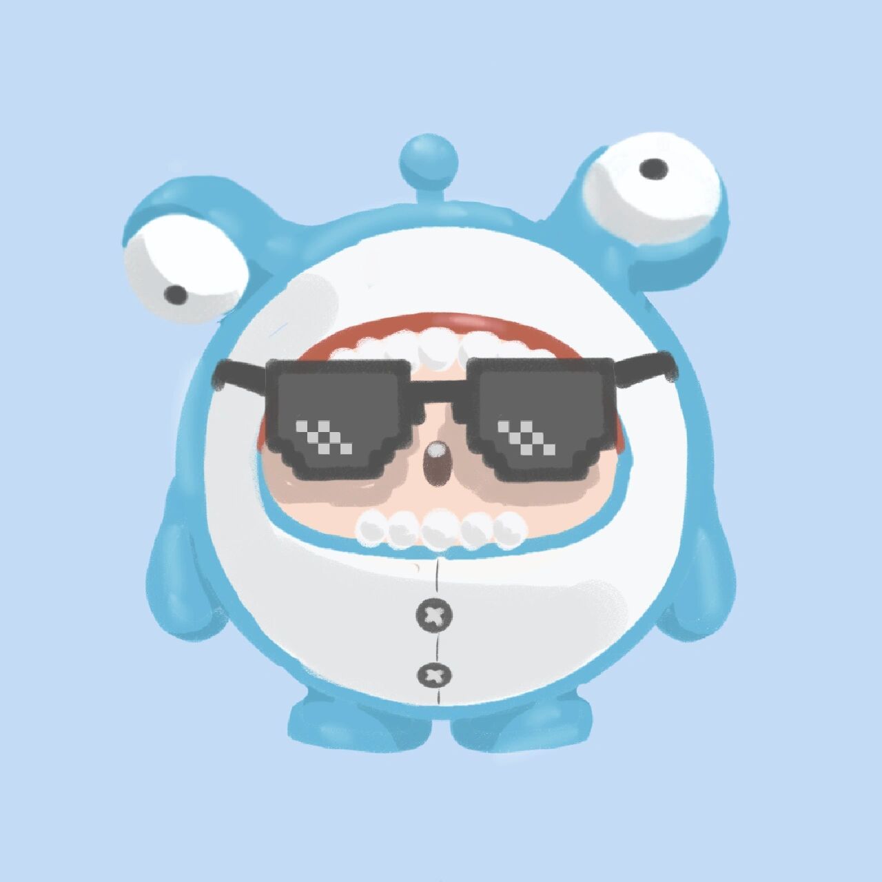 锤头鲨 二转标出处(虽然画的不好)