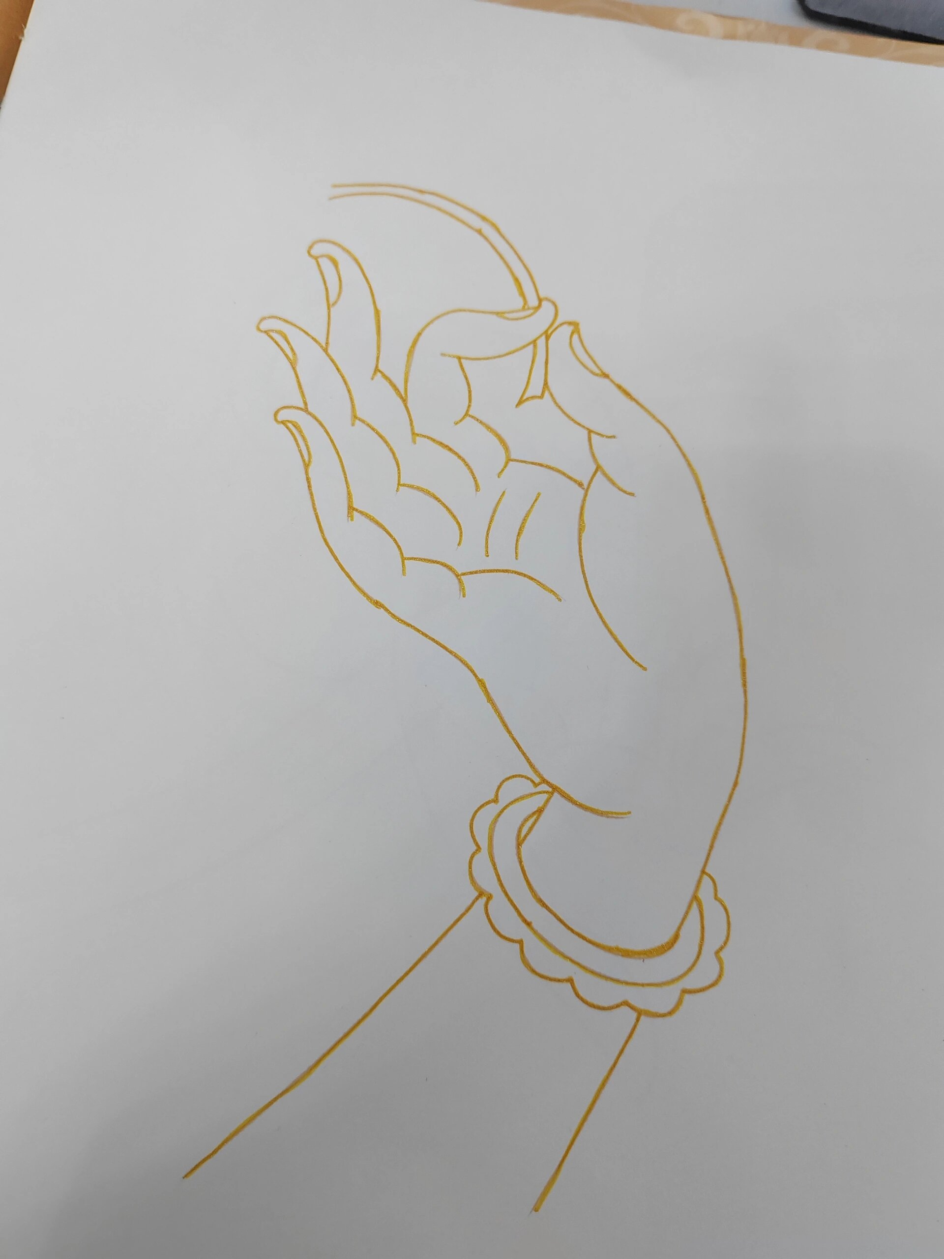 佛手 线条好难画