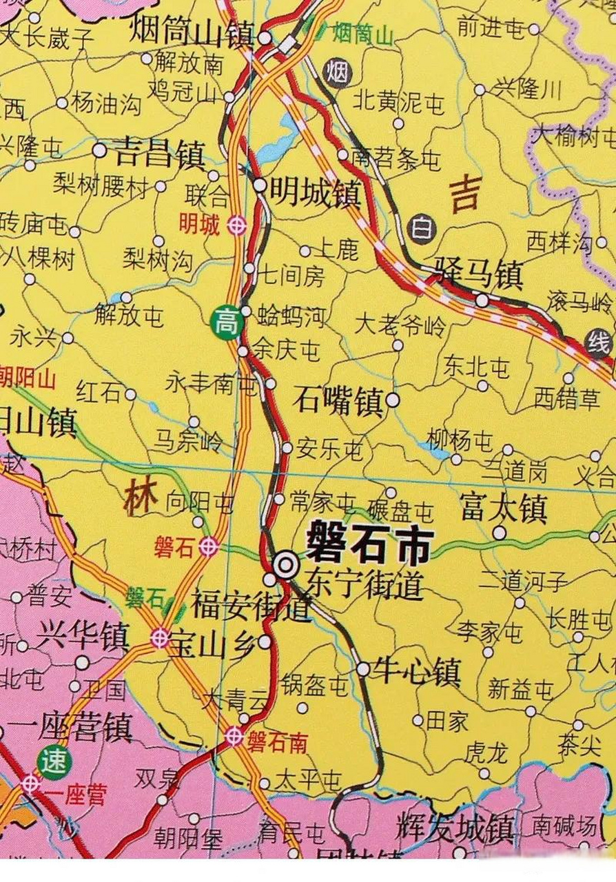 磐石地图全图高清版图图片