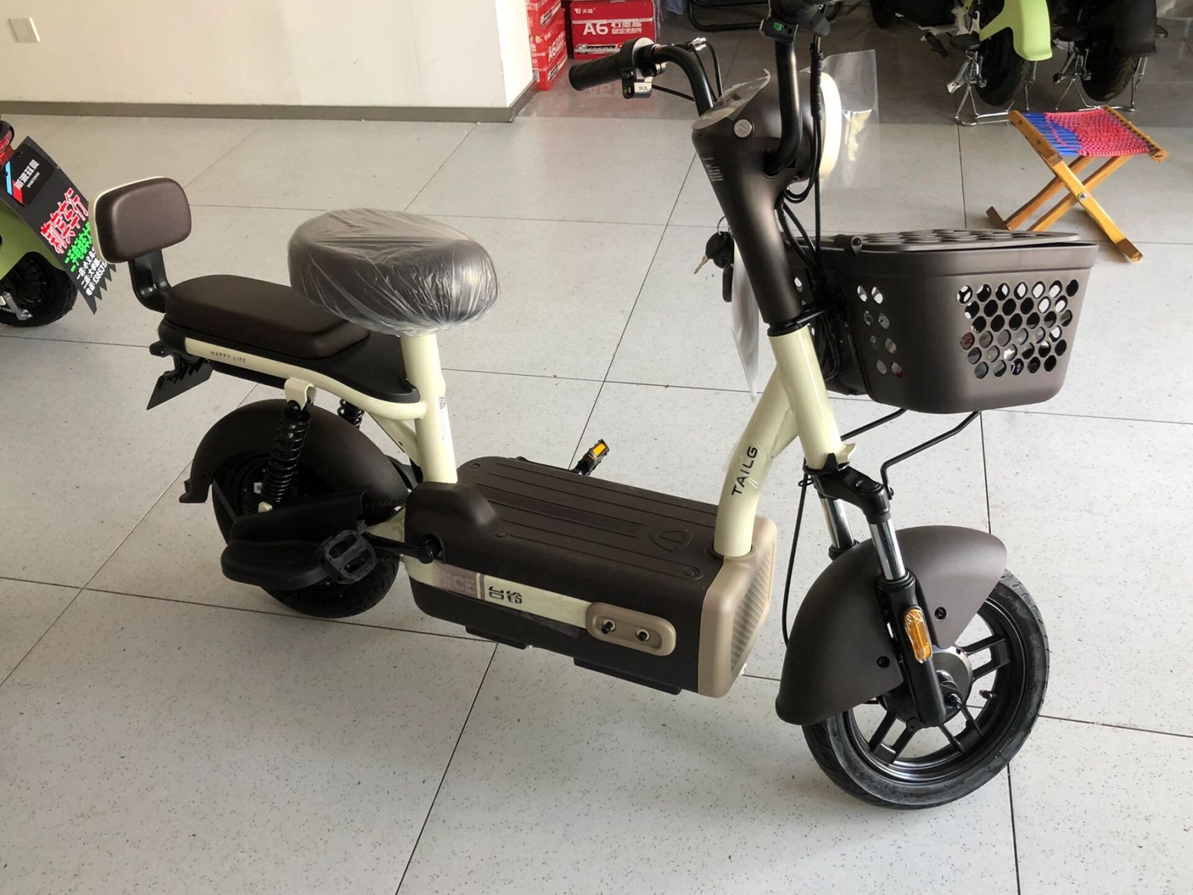 台铃拿铁g电动车48v20a 续航60km,车质量好,品质高 想买好车的看过来