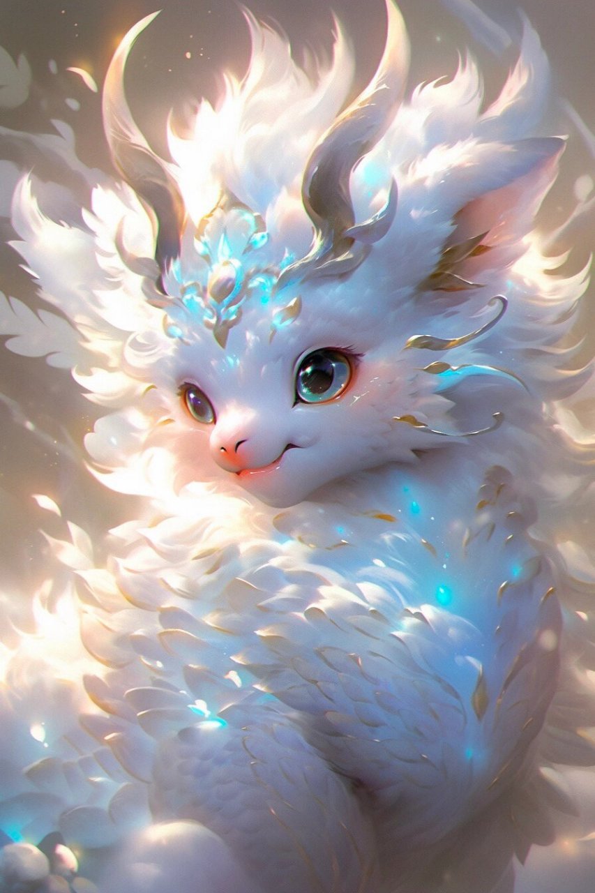 灵兽祥瑞|麒麟神兽,纳福迎新,新一天新开始 每日 ai 绘画作品更新!