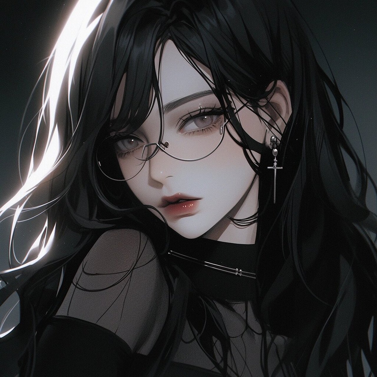 女生头像# #美女头像# #漫画头像# #头像# #4k超清##氛围感##插画