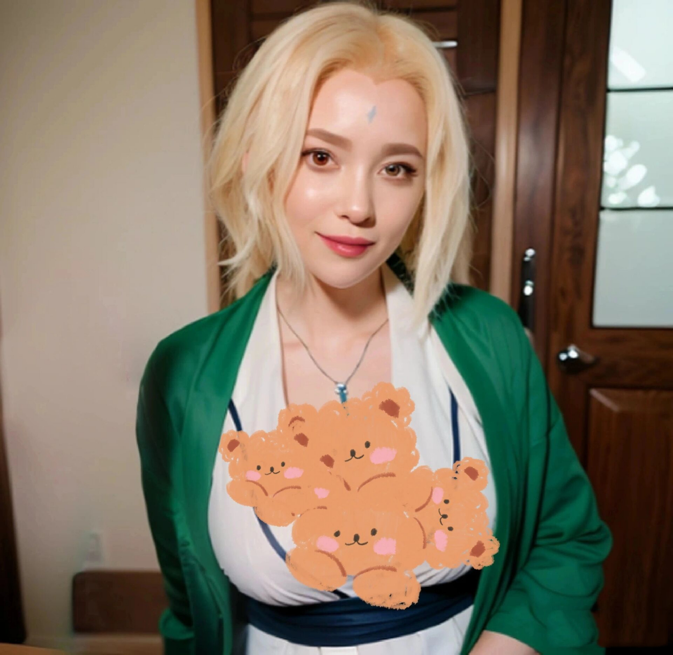 99 一起来欣赏这个绝美的纲手cos吧!