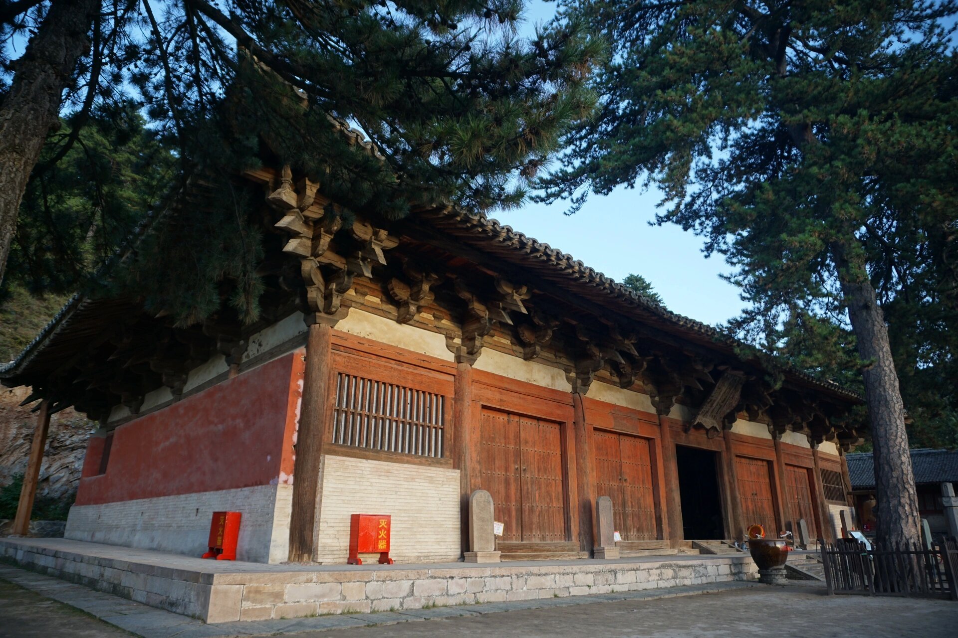 佛光寺|沉浸式欣赏中华第一国宝唐代东大殿 75地点:五台山佛光寺
