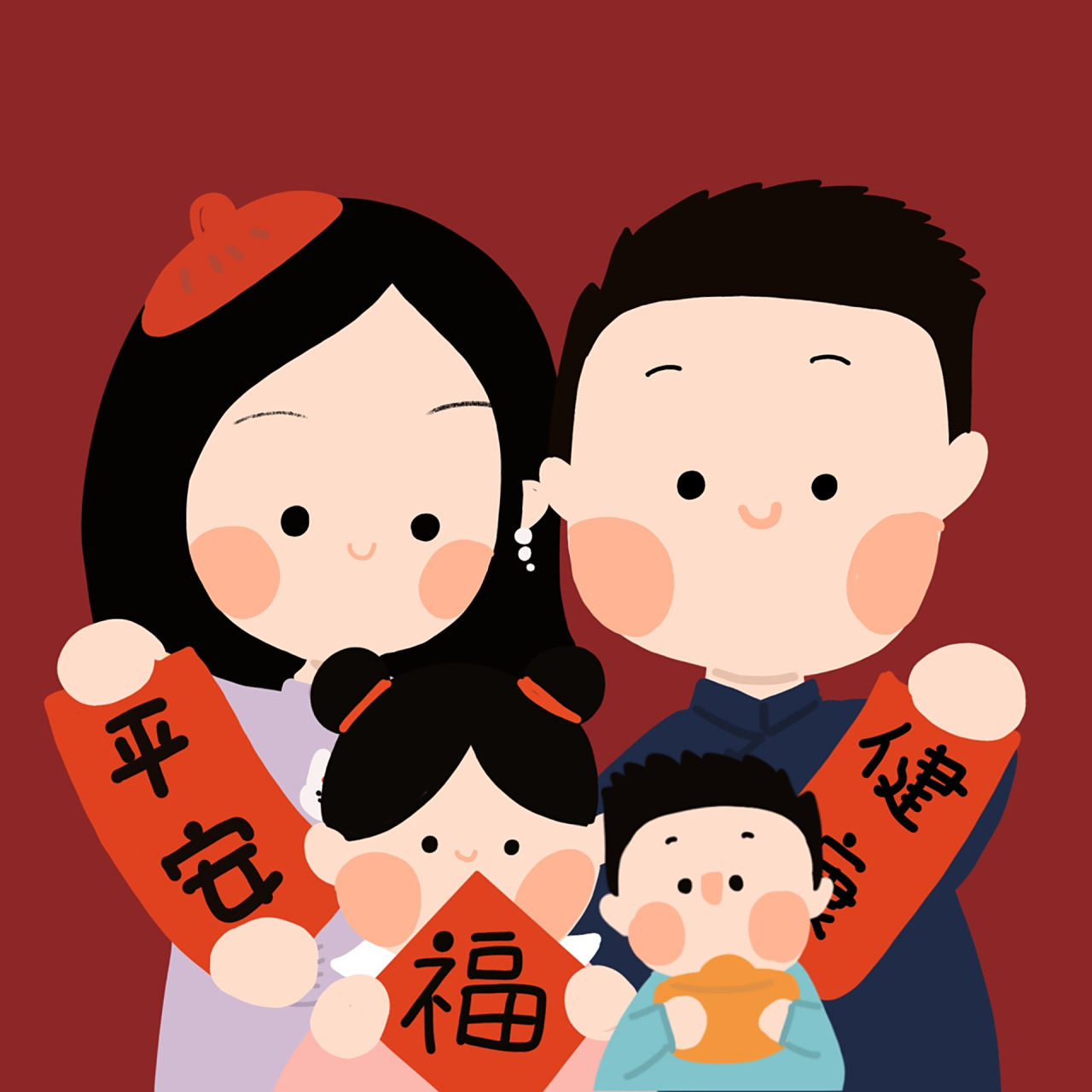 年味渐浓 快换上新头像吧!