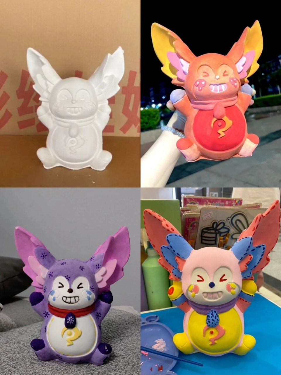 报告7575美晕了!高颜值梦琪石膏娃娃彩绘 梦琪石膏娃娃彩绘