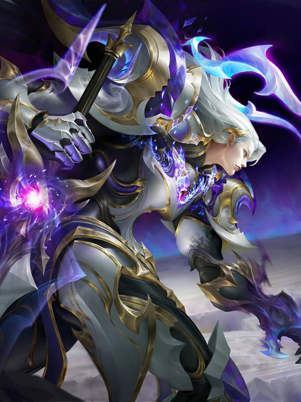 铠荣耀典藏新皮肤-银白咏叹调无水印美宣