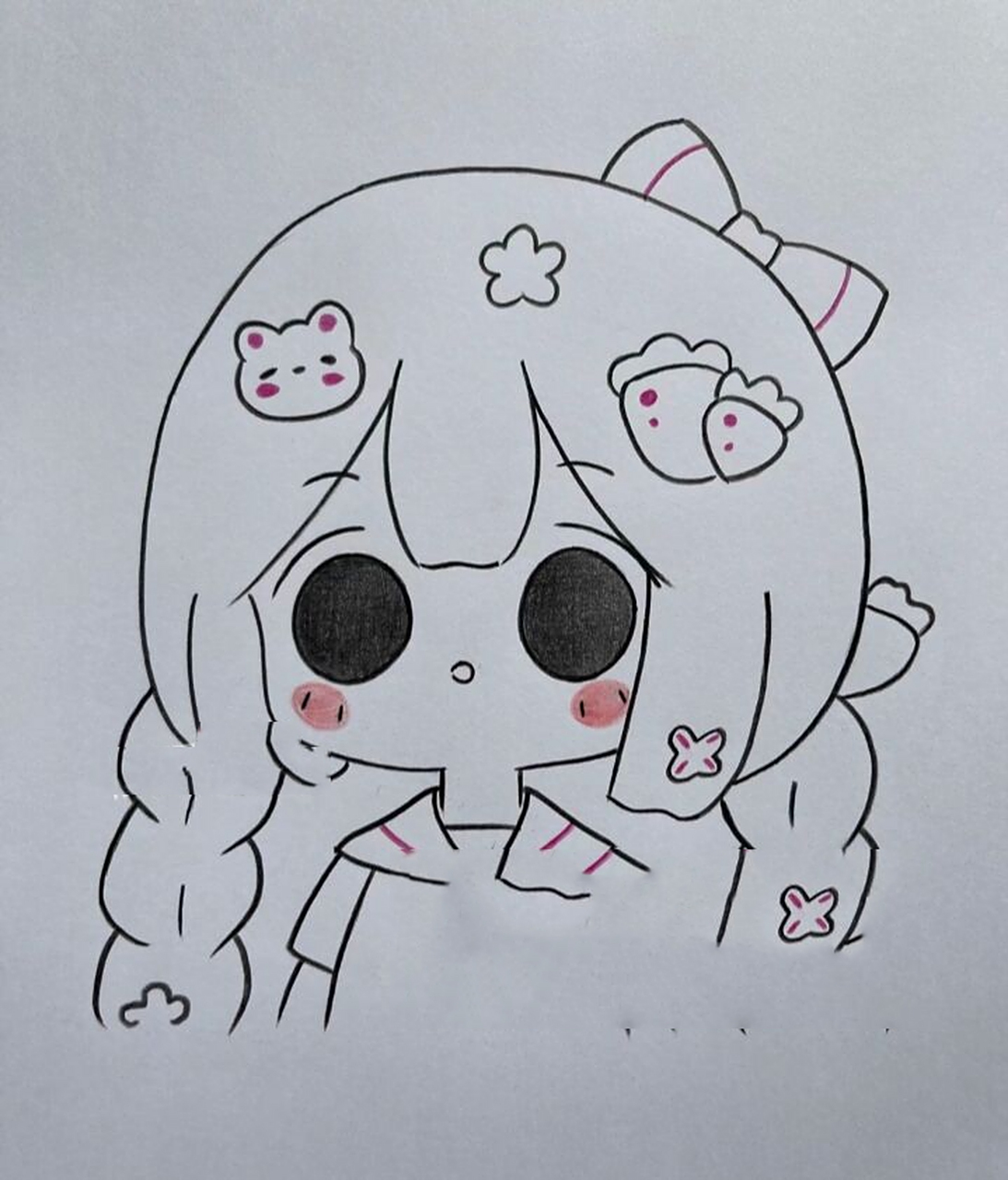 卡通人物简笔画