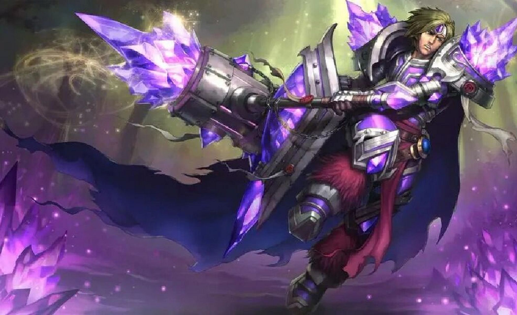 英雄联盟 不同版本宝石骑士 你更喜欢哪一个  	 从上到下分别是第一代