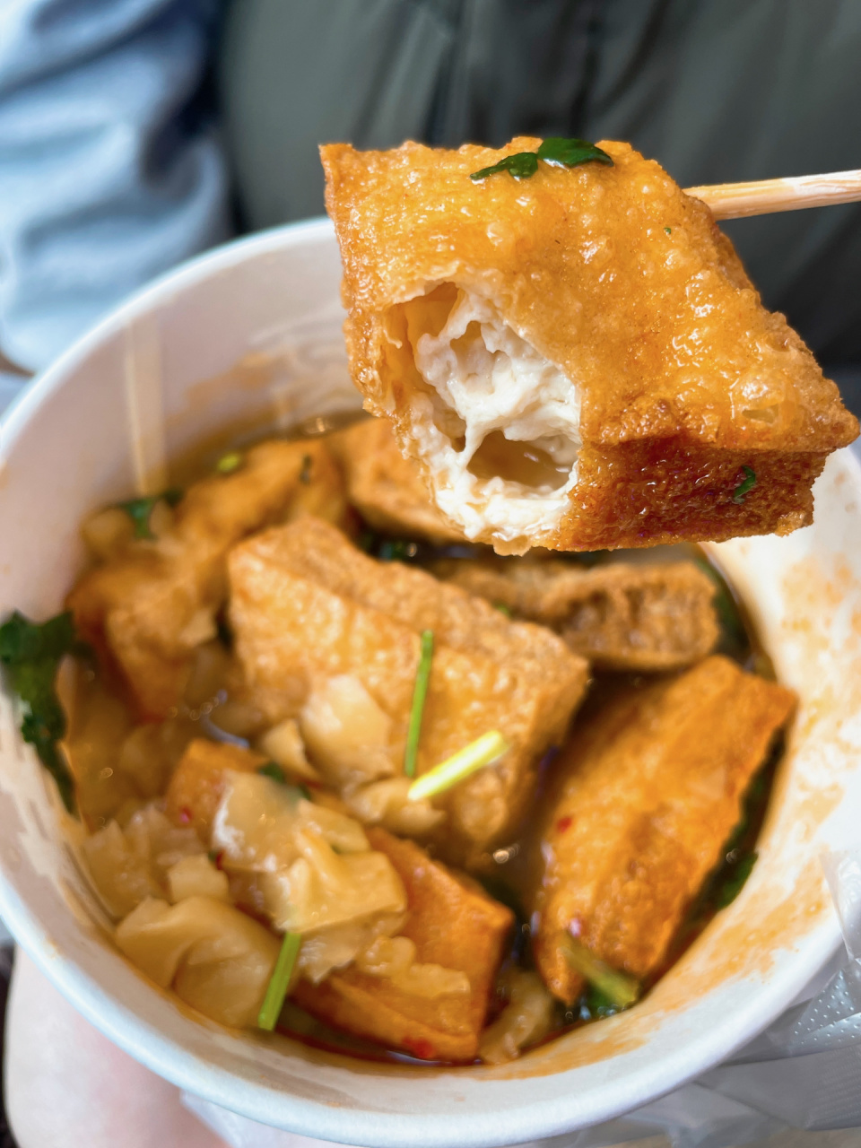 株洲|敲好吃的小吃～97 99第一个黄娭毑臭豆腐.