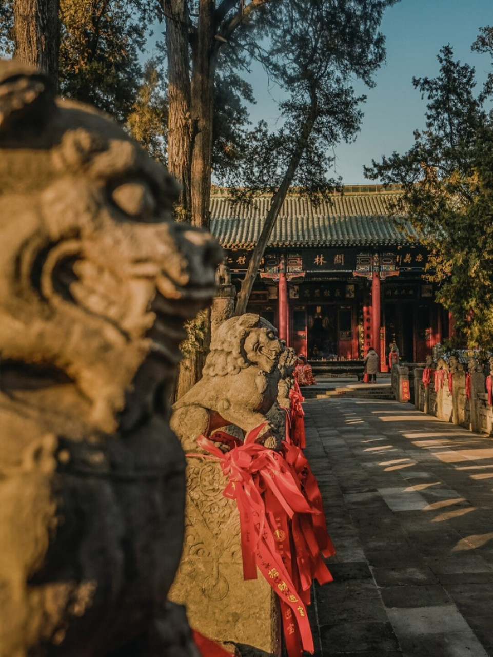 洛阳关林庙,关林庙之首,珍藏两帝一后御笔 关林庙,位于洛阳关林镇,是