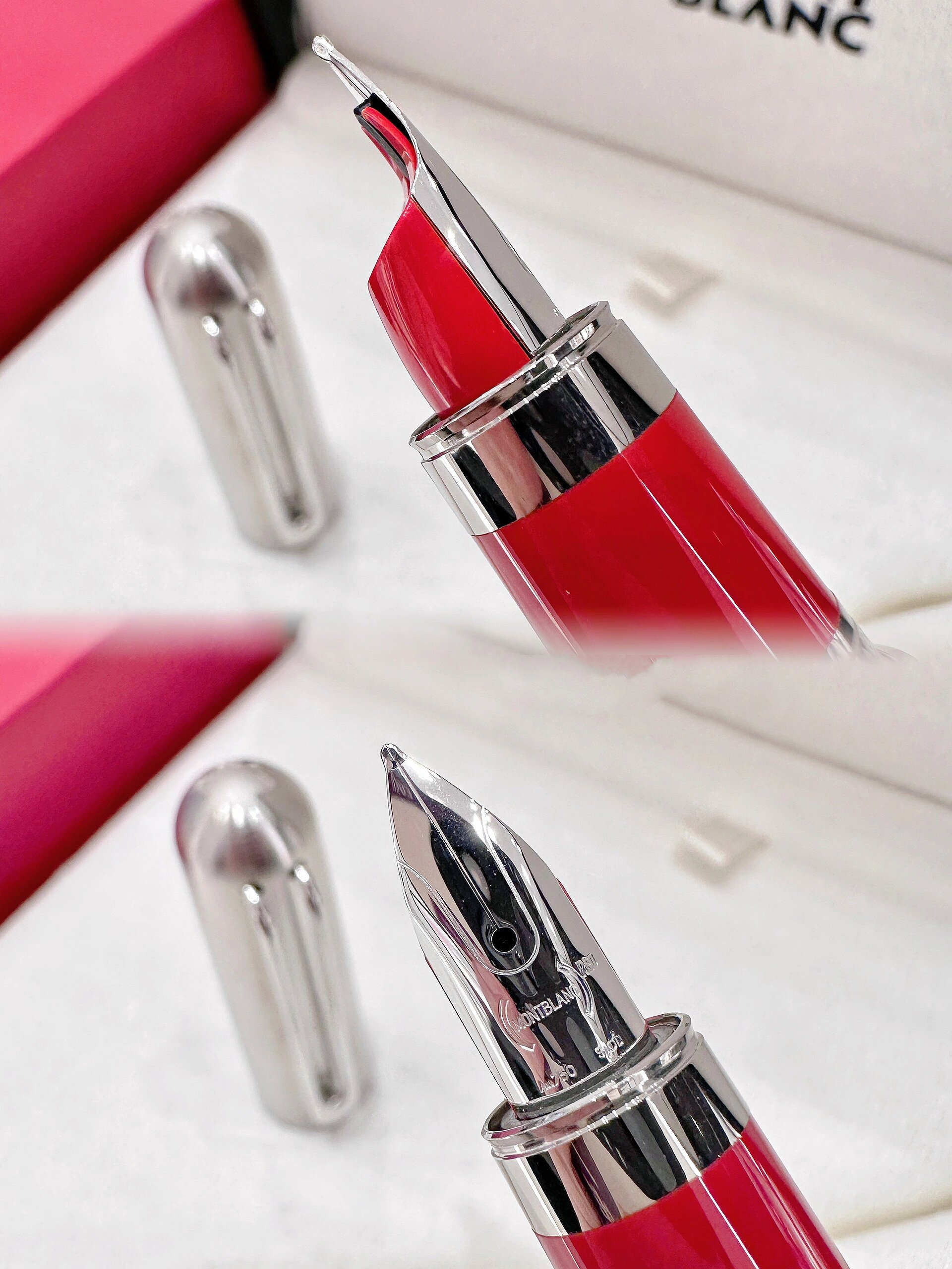 美学设计～万宝龙m系列钢笔 m系列由当代设计师马克 61纽森设计