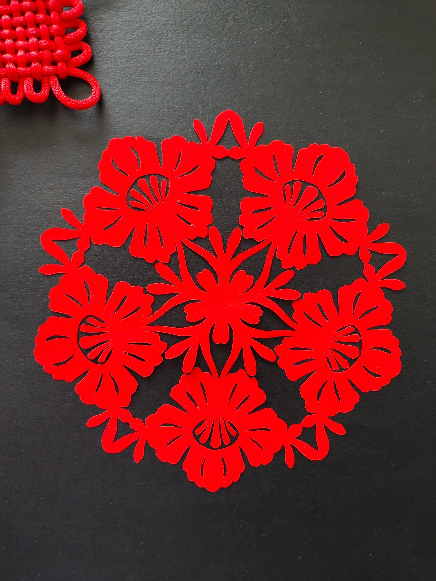 每日一剪|五折杜鹃 五折剪纸