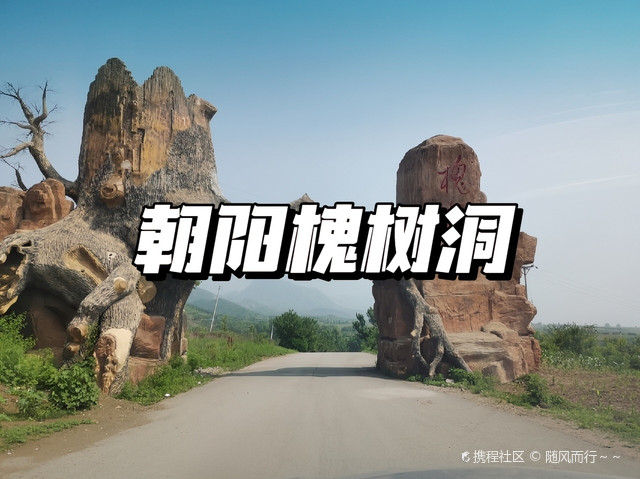 朝阳槐树洞,充满神秘的自然景观