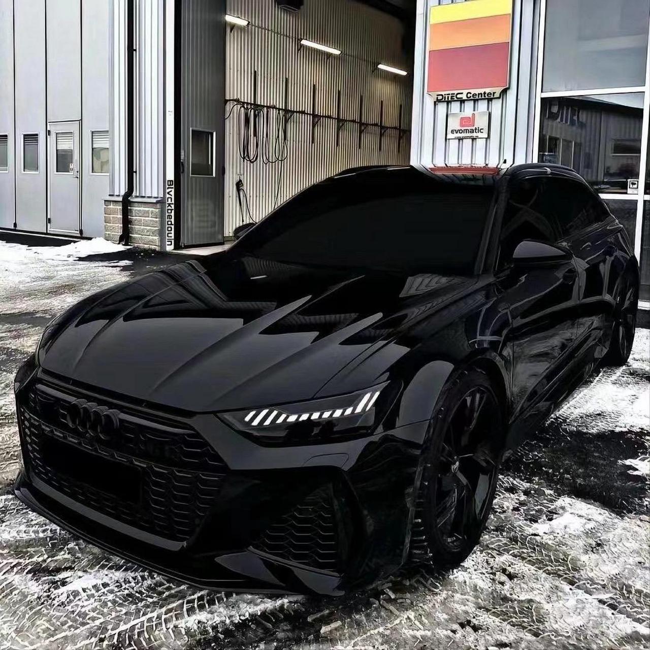 奥迪a7l黑武士来啦.帅到爆炸!价格优惠.