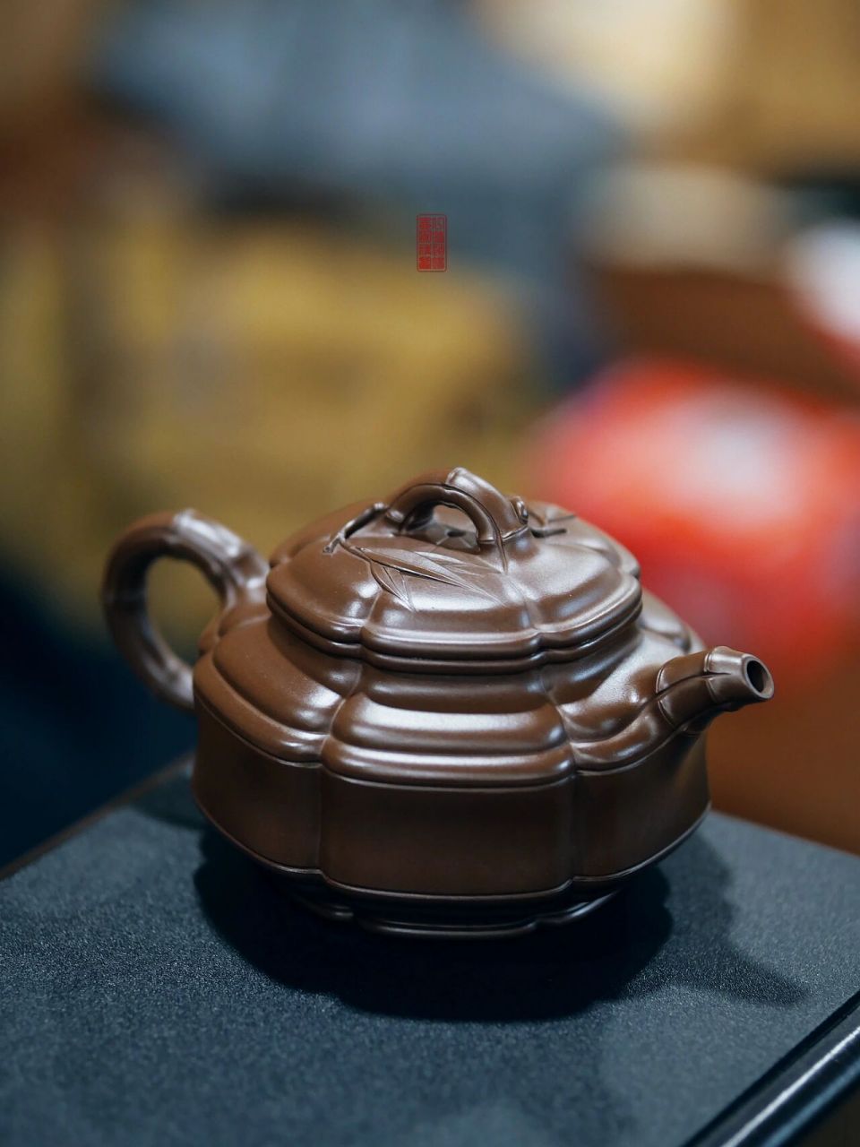 劝你不要错过的紫砂壶顶配 《六方抽角双线竹鼓》国家级研究员级(正