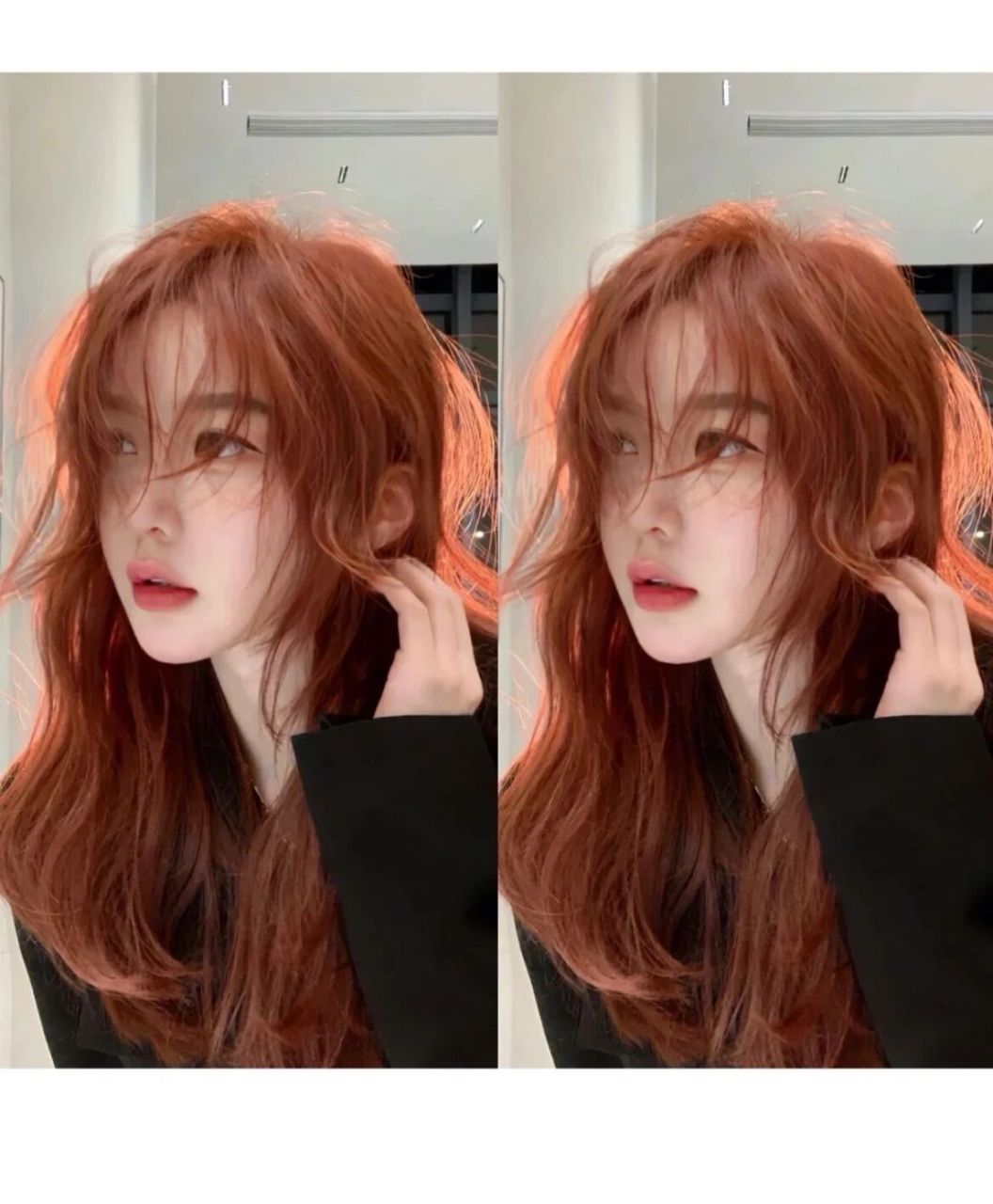 2023流行色 焦糖粉棕色 染完被问疯的发色 焦糖棕系夭纯欲风发色推荐