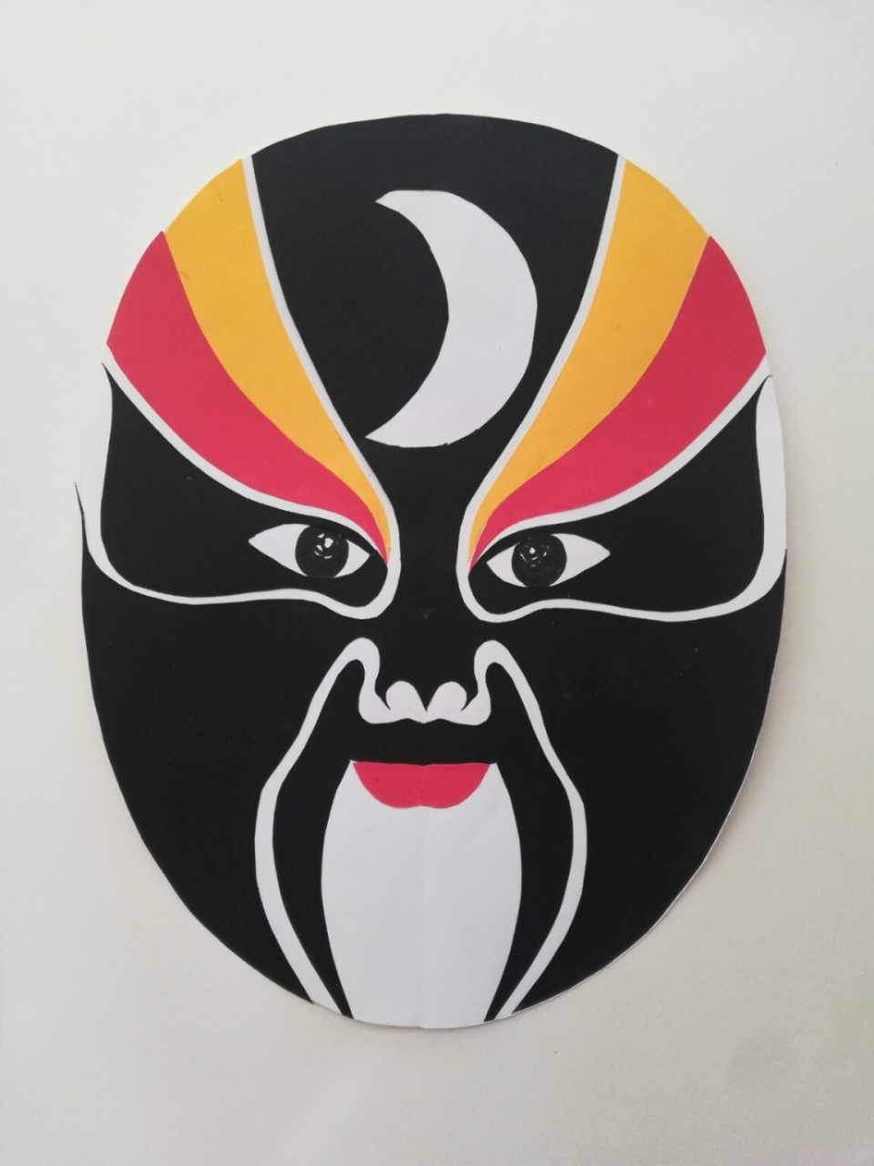 脸谱 剪纸 剪贴画 附图稿 手工 很不错的中国风装饰.