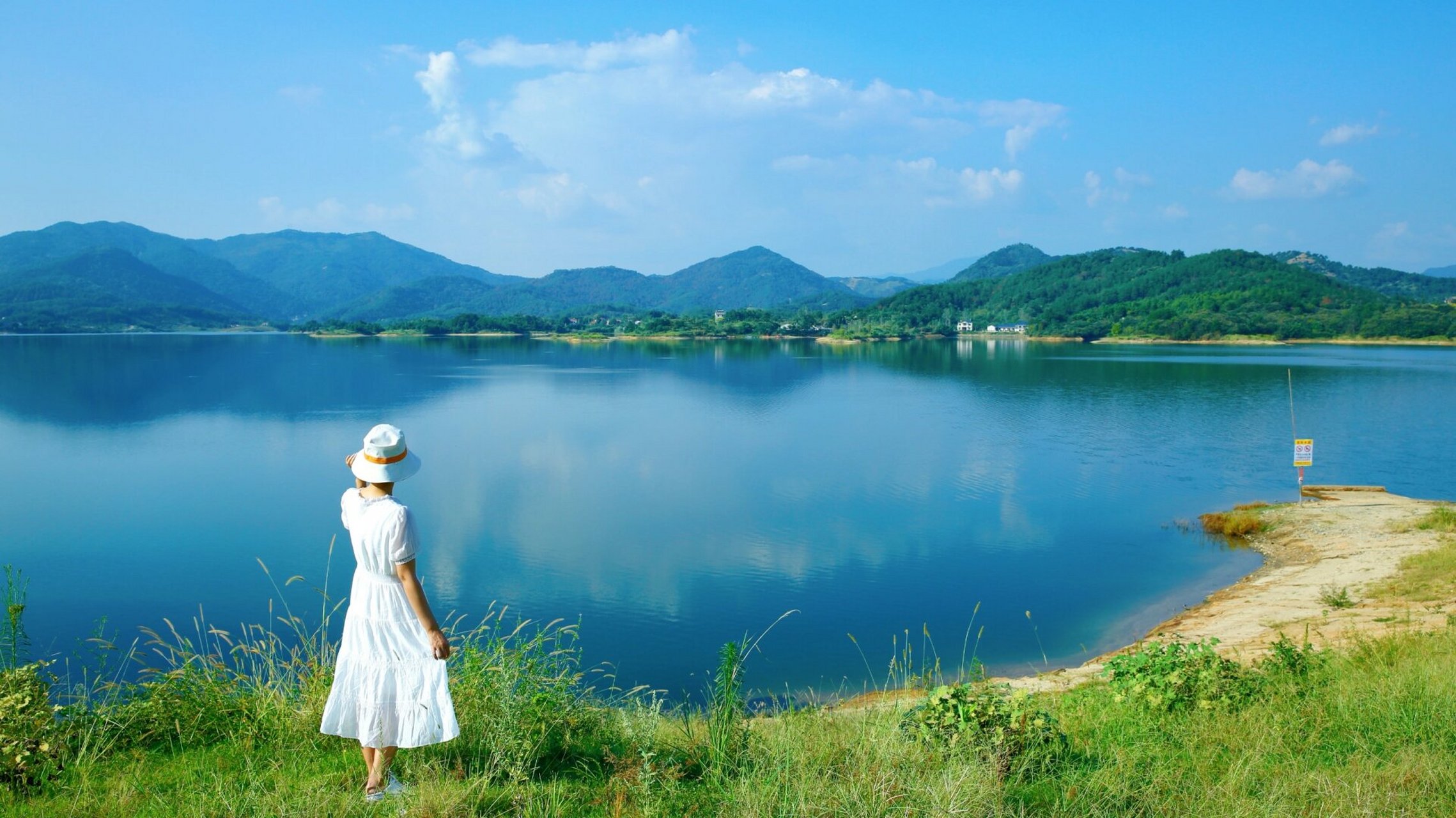 牛车河水库风景区图片